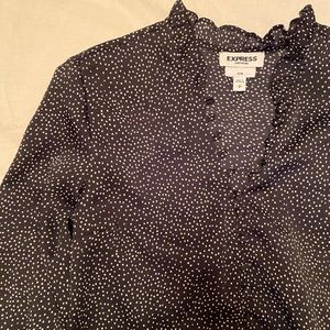 Express slim fit button up